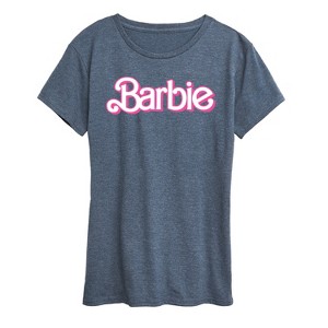 Women's - Barbie - Logo Retro-Women's Short Sleeve Graphic T-Shirt Short Sleeve Graphic T-Shirt - 1 of 4