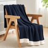 Amelie Home Reversible Chenille Knit Throw Blanket – Soft, Lightweight & Cozy - 2 of 4