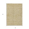 Gold Ivory And Beige Geometric Washable Indoor Outdoor Area Rug - 3 of 4