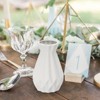 Unique Bargains Unique Minimalist Elegant Floral Ceramic Flower Vases for Home Room Decor - 3 of 4