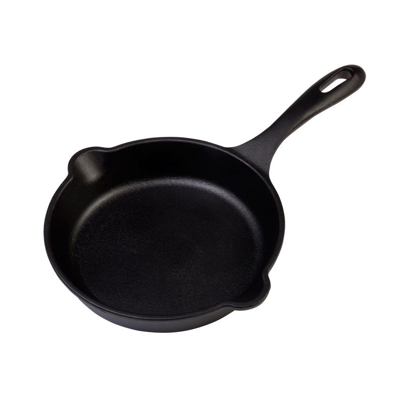 Victoria Small Preseasoned Cast Iron Egg Skillet and Tapas Pan - 6.5", 3 of 12