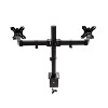 MaseiKar Dual Adjustable Dual Monitor Arm for 2 Computer Screens up to 32 inch, Heavy Duty Dual Monitor Stand for Desk, Holds up to 22 lbs per Arm - 3 of 4