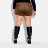 Women's Low-Rise Faux Leather Hot Shorts - Wild Fable™ - 3 of 3
