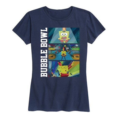 Women's - SpongeBob SquarePants - Bubble Bowl Short Sleeve Graphic T-Shirt - image 1 of 4