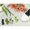Elerevyo Women's Satin Ribbon Double Layered Flat Snow Yarn Shoe Laces 1 Pair - 4 of 4