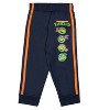 Nickelodeon Teenage Mutant Ninja Turtles Big Boys 3 Piece T-Shirt, Shorts and Jogger Pants Set - Orange, 12 - 3 of 4