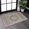 2X3 Area Rug, Medallion Non-Shedding Living Room Bedroom Dining Home Office Stylish and Stain Resistant Rugs - 2 of 4