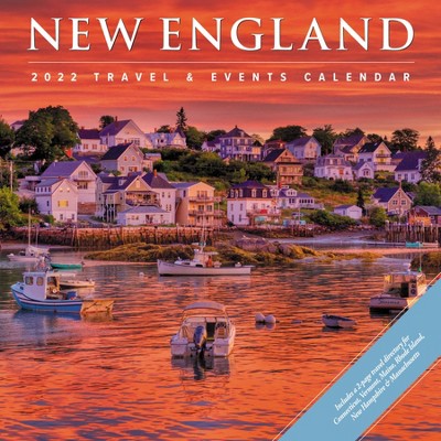 2022 Wall Calendar New England - Willow Creek Press