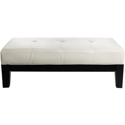 Jordan  Cocktail Ottoman - Off-White - Safavieh