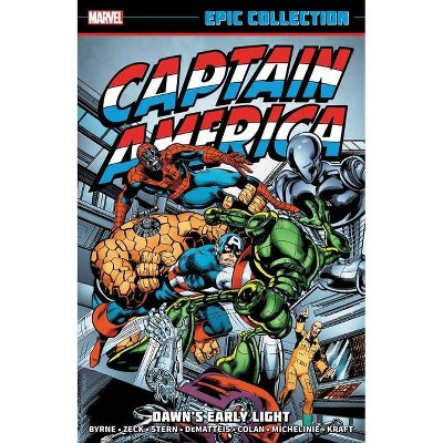 Captain America Epic Collection: Dawn's Early Light - by  Roger Stern & John Byrne & Bill Mantlo & Jim Shooter (Paperback)