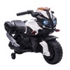Aosom 6V Electric Motorcycle for Kids, Dirt Bike, Battery-Powered Ride-On Toy Off-Road Street Bike with Pedal, Headlights, and Training Wheels - 4 of 4