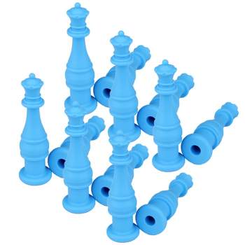 The Pencil Grip™ Chess King Silicone Chewable Pencil Topper, Pack of 6