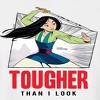 Women's - Disney - Tougher Than I Look Cropped Graphic T-Shirt - 2 of 4