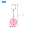 Unique Bargains Mini Pickleball Ornament Keychains for Bag Luggage Tag - 2 of 4