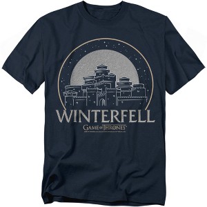 Game Of Thrones Winterfell Adult T-Shirt - 1 of 4