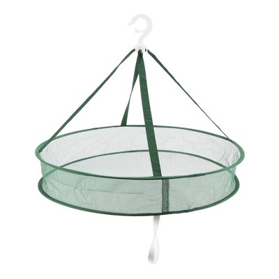 Unique Bargains Folding Durable Single Layer Clothes Drying Basket 1 Pc