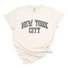 Simply Sage Market Embroidered New York Varsity Garment Dyed Tee - 2 of 4