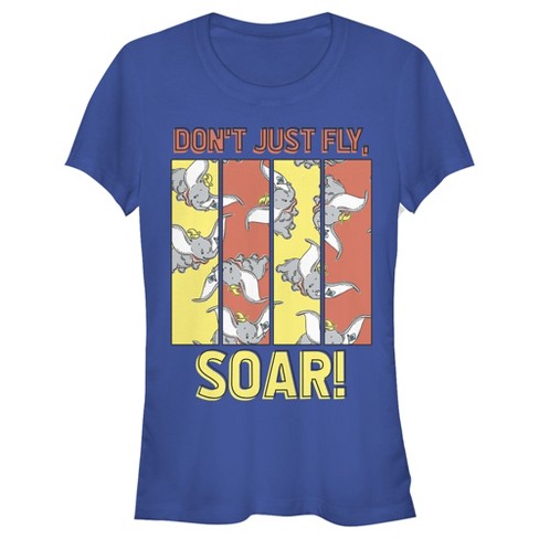 Junior's Women Dumbo Don't Just Fly, Soar! T-Shirt - image 1 of 4