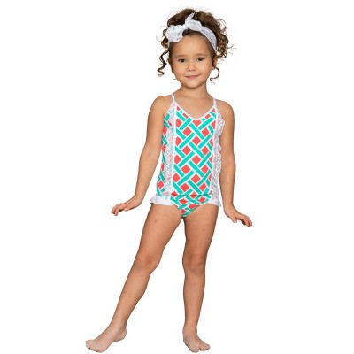 Girls Big Splash One Piece Swimsuit - Mia Belle Girls, 2t/3t : Target