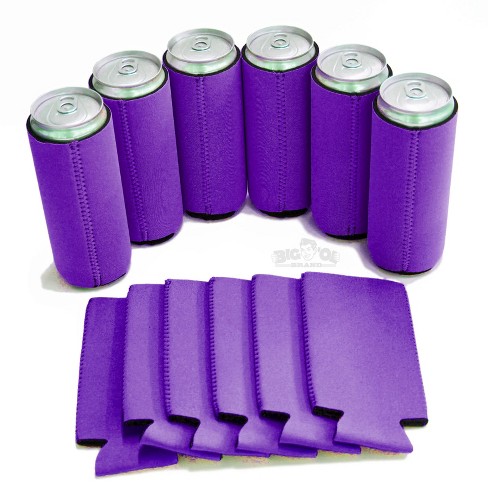 Metallic Can Cooler - Neoprene