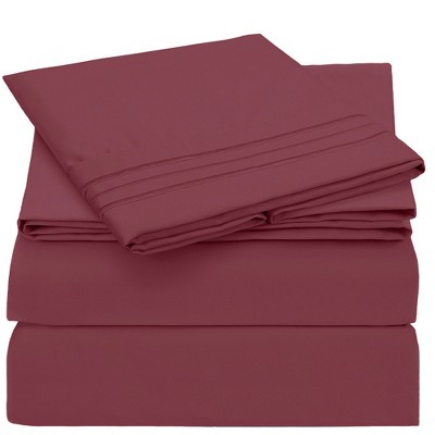 4 Piece Microfiber Sheet Set - Mellanni
