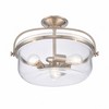 Elk Home Wentworth 3 - Light Semi-Flush Mount in  Brushed Nickel - 3 of 4