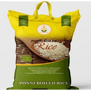 Shastha Premium Ponni Boiled Rice / White Rice / Ponni Rice -  Pack of 1 × 10 lbs - 1 of 4