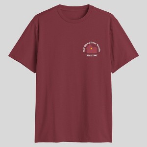 Men's Home Alone Security Graphic T-Shirt - Burgundy - 1 of 4