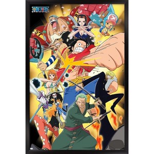 Trends International One Piece: Fishman Island - Pirate Crew Framed Wall Poster Prints - 1 of 4