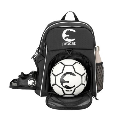 Soccer backpack with ball holder online