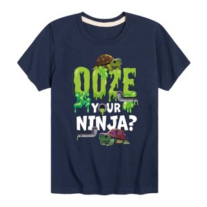 Boys' - Teenage Mutant Ninja Turtles Mutant Mayhem - Ooze Your Ninja Short Sleeve Graphic T-Shirt - 1 of 4