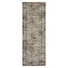 Washable Rug Living Room Rug Vintage Floral Rug Oriental Area Rug, Non Slip Low Pile Rug - 3 of 4