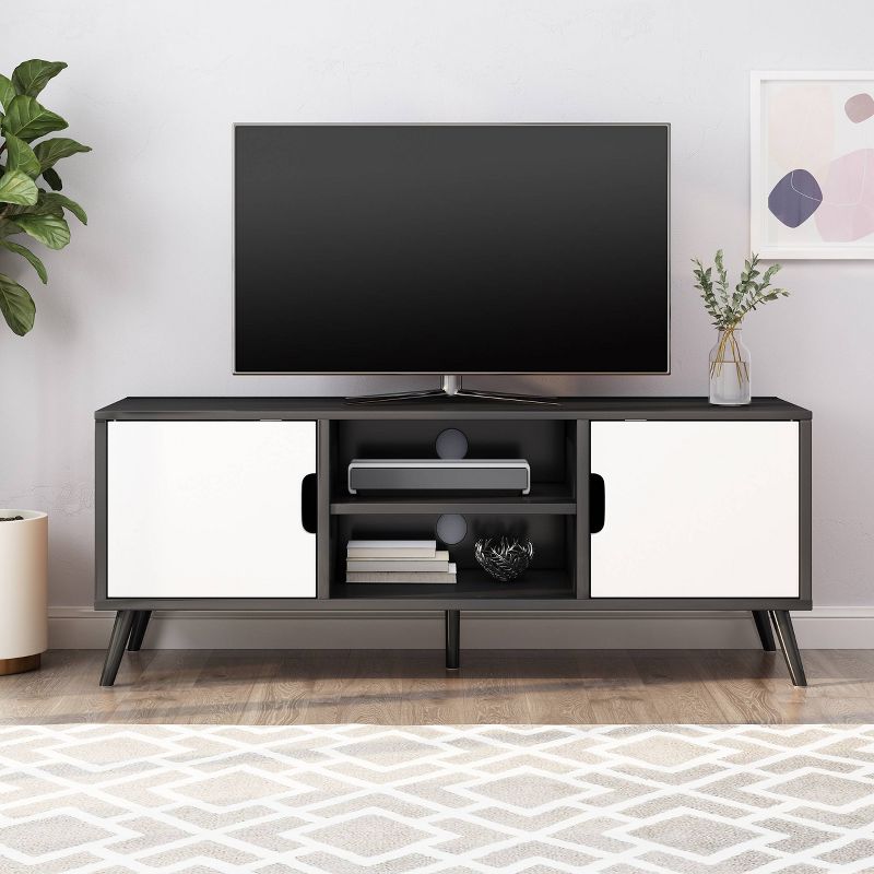 Peermont Mid-Century Modern TV Stand for TVs up to 53" - Christopher Knight Home, 3 of 9