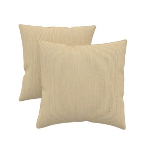 Covers&All Sunbrella® Indoor / Outdoor Throw Pillows Inserts with Covers, Set of 2 - 1 of 4