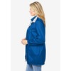 Woman Within Plus Size Fleece Nylon Reversible Jacket - 4 of 4
