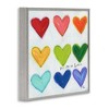 Stupell Industries You Are So Loved Rainbow Hearts, 12" x 12" - 3 of 4