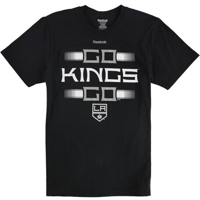 Reebok Mens Go Kings Go Graphic T-Shirt, Black, Large