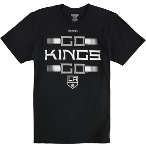 Reebok Mens Go Kings Go Graphic T-Shirt, Black, Large - 1 of 2