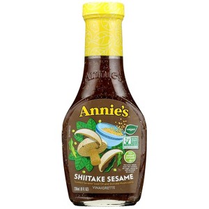 Annies Homegrown Shiitake Sesame Vinaigrette Dressing - 6 pack, 8 oz - 1 of 3