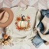Simply Sage Market Women's Graphic Sweatshirt Fall Pumpkin Floral - 2 of 2