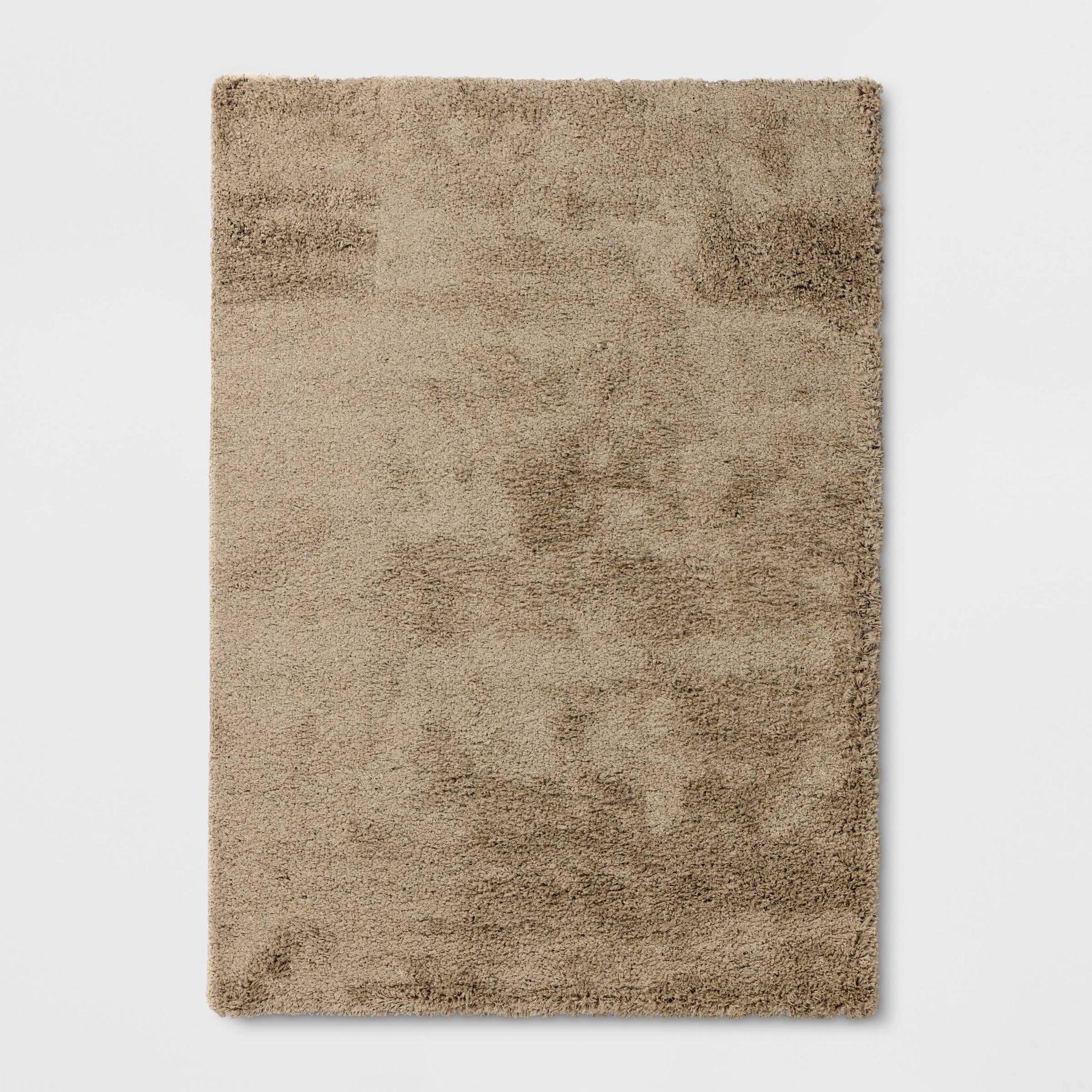 5'x7' Eyelash Shag Area Rug Oatmeal - Threshold™