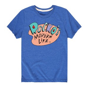 Boys' - Rocko's Modern Life - Rocko Logo Short Sleeve Graphic T-Shirt - 1 of 3