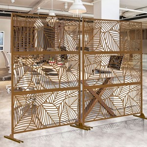 MAYEERTY 71x47 Simple and modern outdoor decorative screen partition - 1 of 4