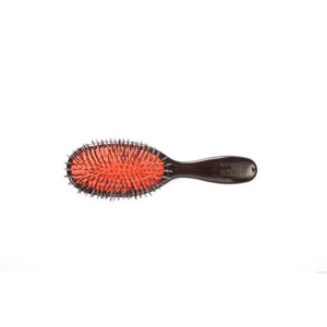 Bass Brushes Elite Series Shine & Condition Hair Brush with Ultra-Premium Natural Bristle & Nylon Pin High Polish Acrylic Handle - 1 of 4
