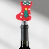 Unique Bargains Christmas Tree Bottle Stopper Zinc Alloy Resin Silicone 1 Pc - 2 of 3