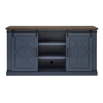 58" TV Stand for TVs up to 65" Navy - Home Essentials