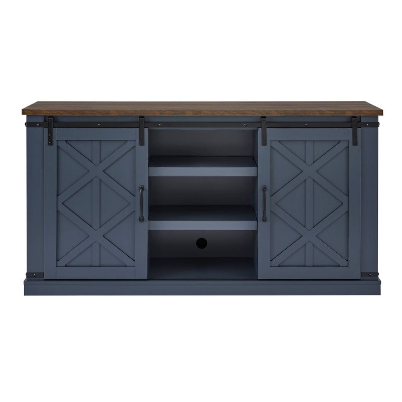 58&#34; TV Stand for TVs up to 65&#34; Navy - Home Essentials, 1 of 13