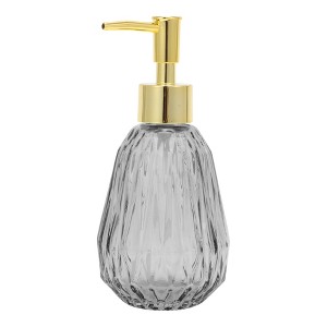 Unique Bargains Reusable Argyle Soap Dispenser 11.84oz 1 Pc - 1 of 4