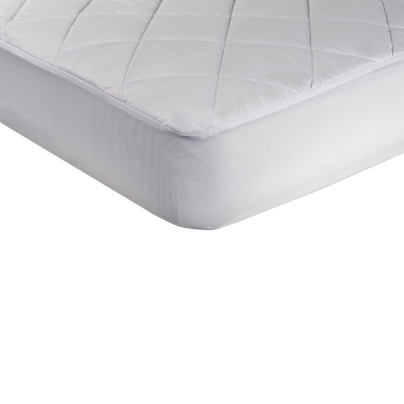 Sealy Naturals Cotton Fitted Crib &#38; Toddler Mattress Pad, 3 of 8