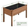 Yaheetech Fir Wood Garden Bed Planter Raised Bed - 3 of 4